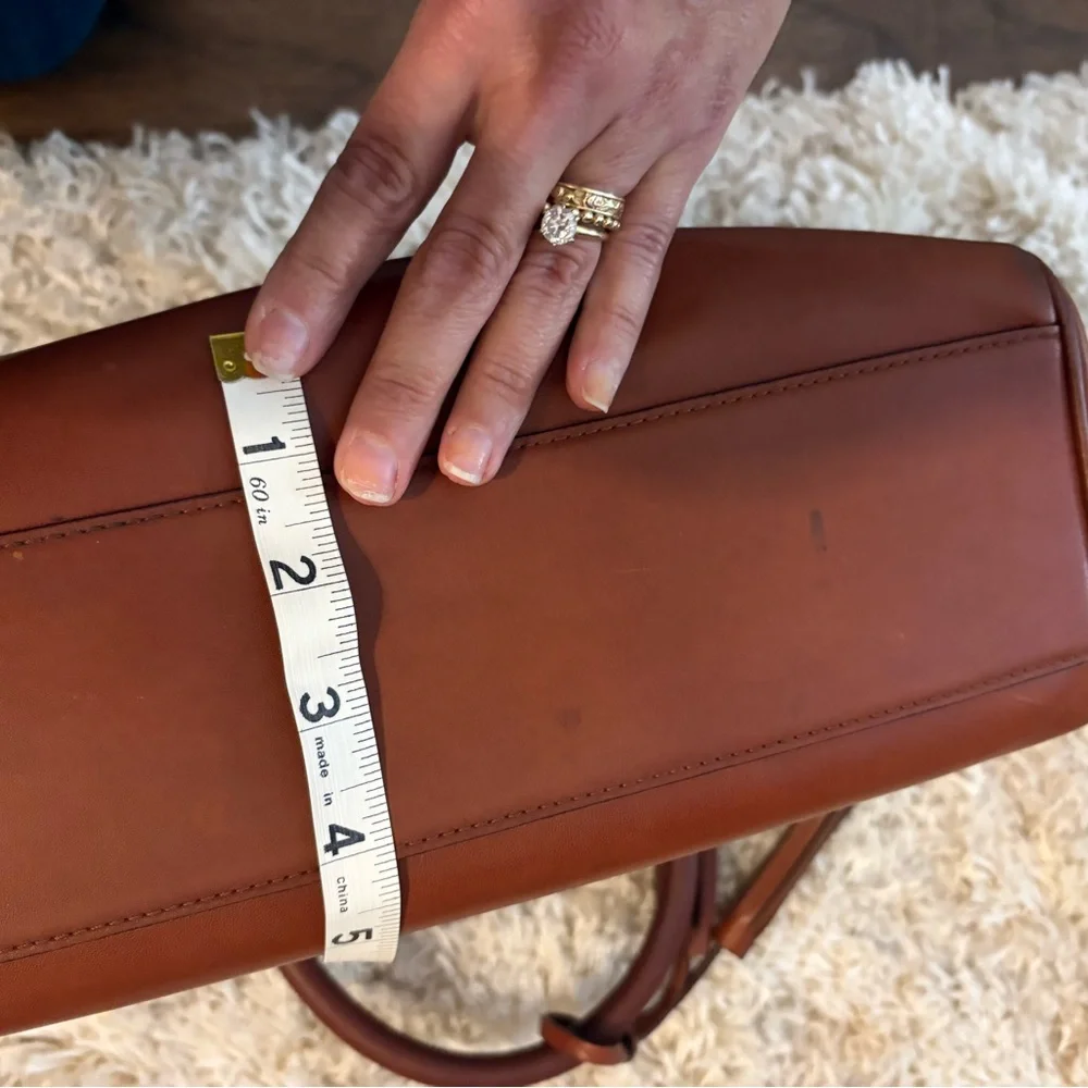 COACH Legacy Cognac Leather Handbag - Picture 17 of 17
